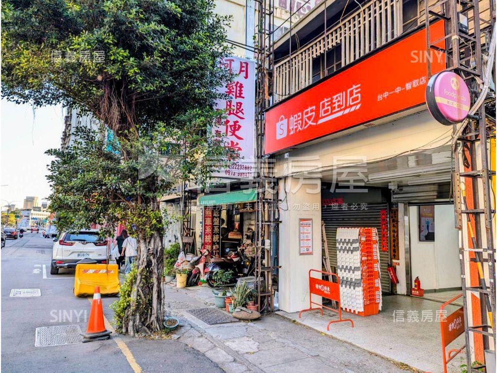 一中商圈透天金店房屋室內格局與周邊環境