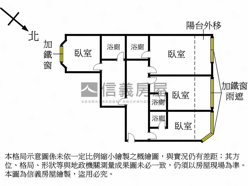 建工商圈電梯收租美４套房房屋室內格局與周邊環境
