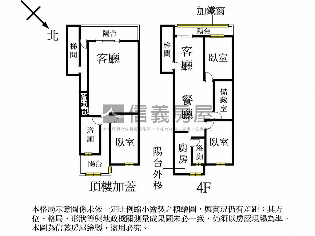 近華中橋中和站收租兼自用房屋室內格局與周邊環境