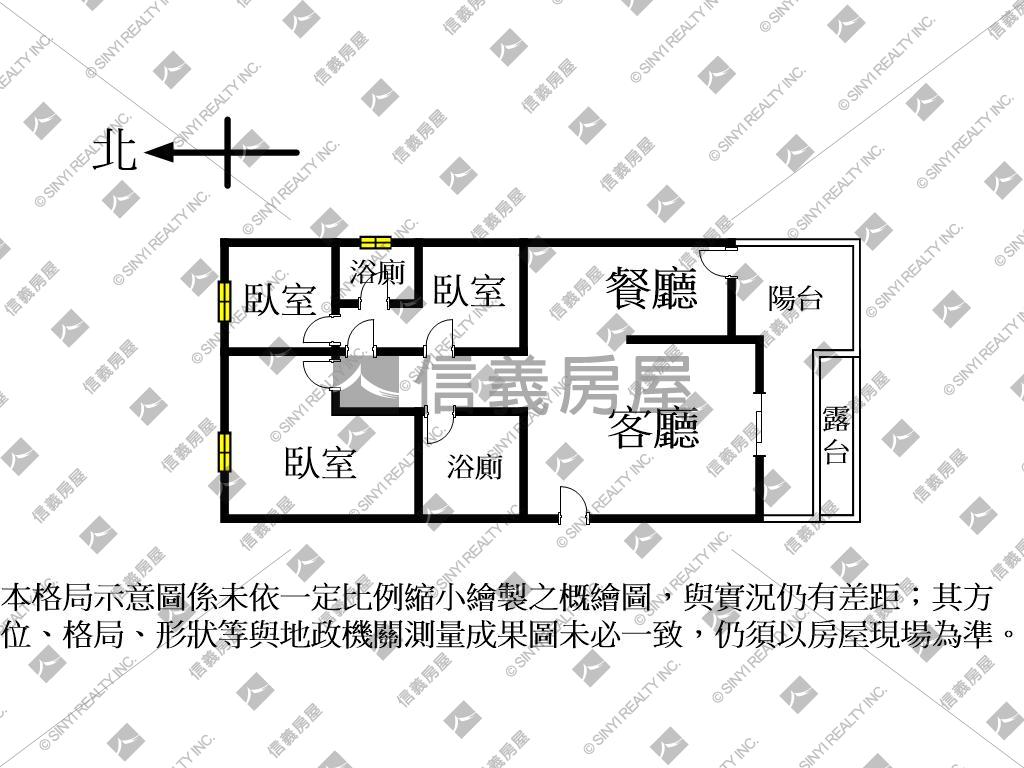 ★裝潢高樓露臺３房車位房屋室內格局與周邊環境