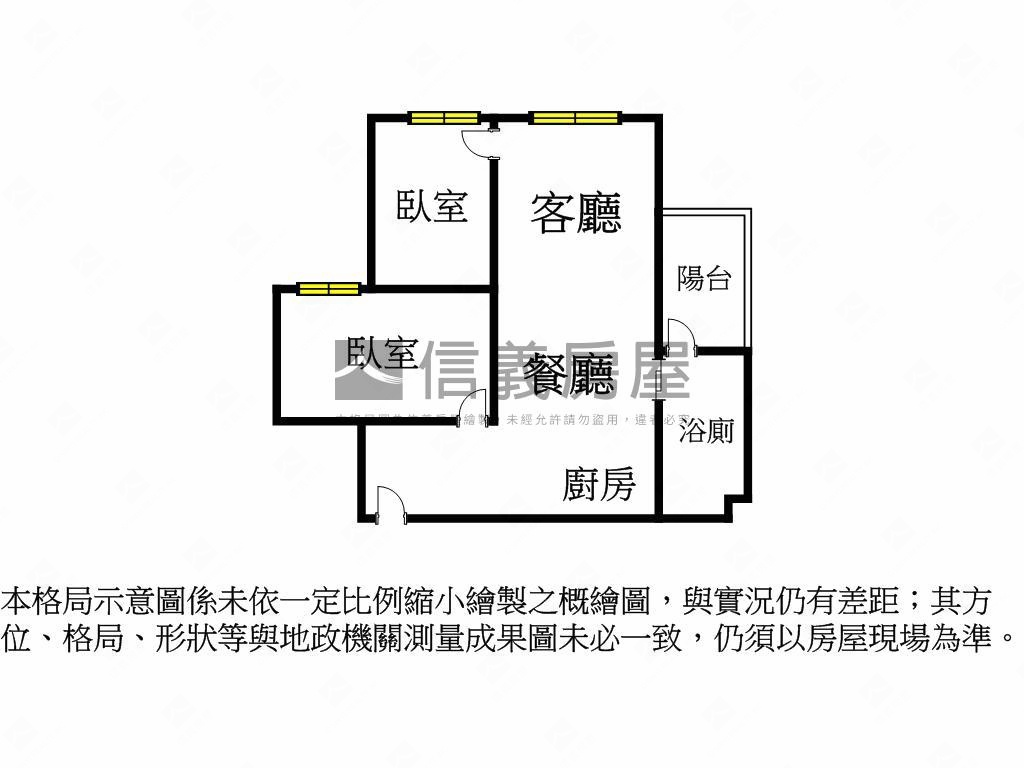 東都綠學二房平車房屋室內格局與周邊環境