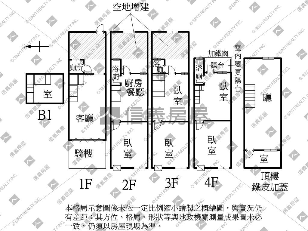 近科工館美透天房屋室內格局與周邊環境