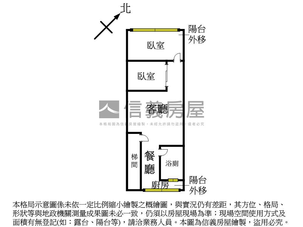 大直捷運旁公寓三樓房屋室內格局與周邊環境