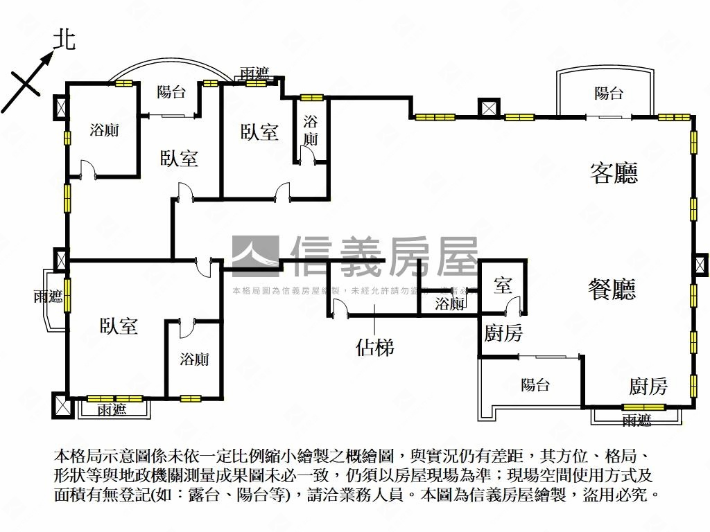 淡江大苑一層一戶景觀佳房屋室內格局與周邊環境