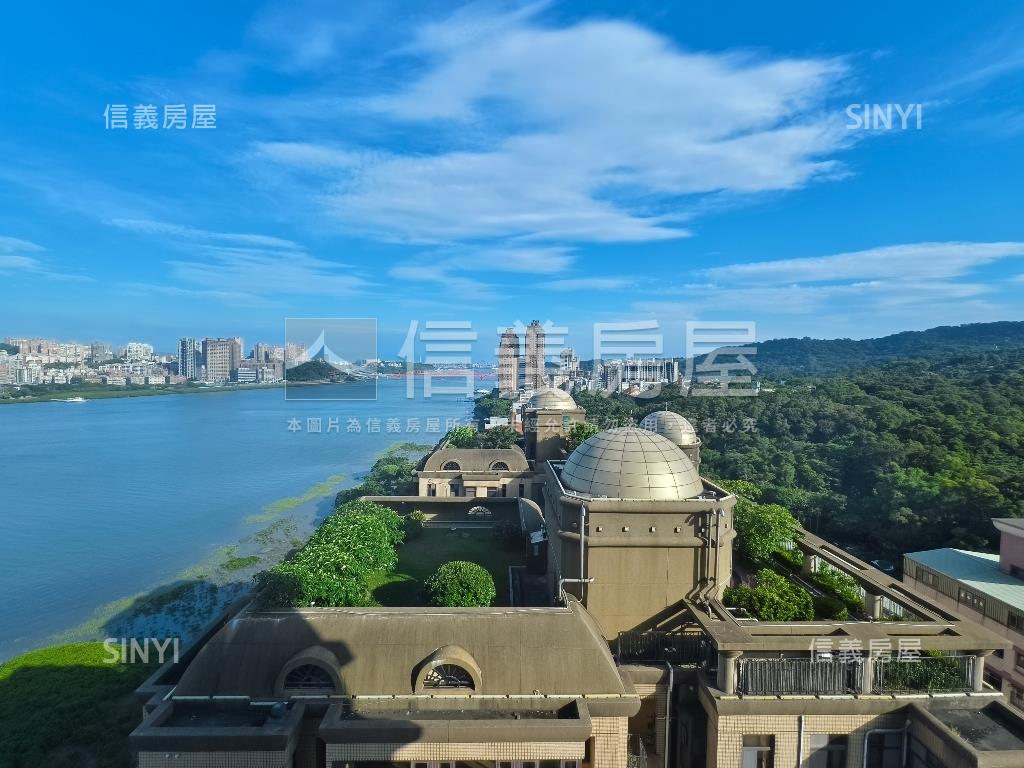 八里＋伴月灣邊間河景美宅房屋室內格局與周邊環境