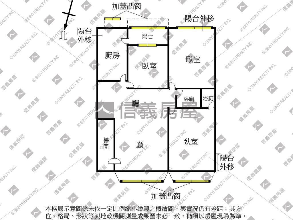 南港稀有公寓美三房房屋室內格局與周邊環境