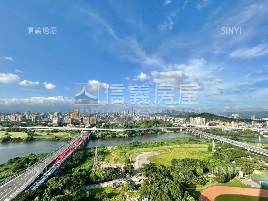 台北愛河．電梯四房車位房屋室內格局與周邊環境