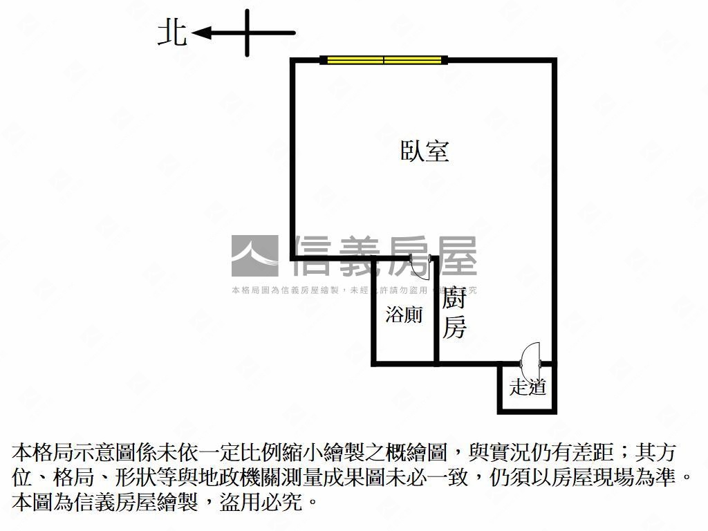 站前希爾頓高樓採光套房房屋室內格局與周邊環境