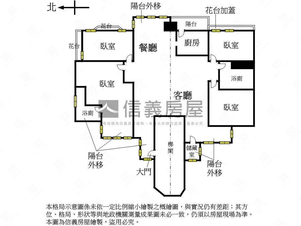 森林公園高樓視野四房車位房屋室內格局與周邊環境
