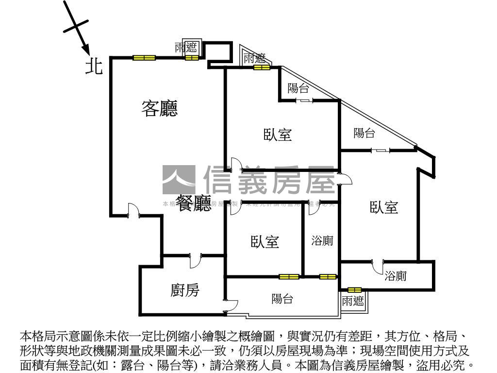 大金華中正榮華帝景房屋室內格局與周邊環境