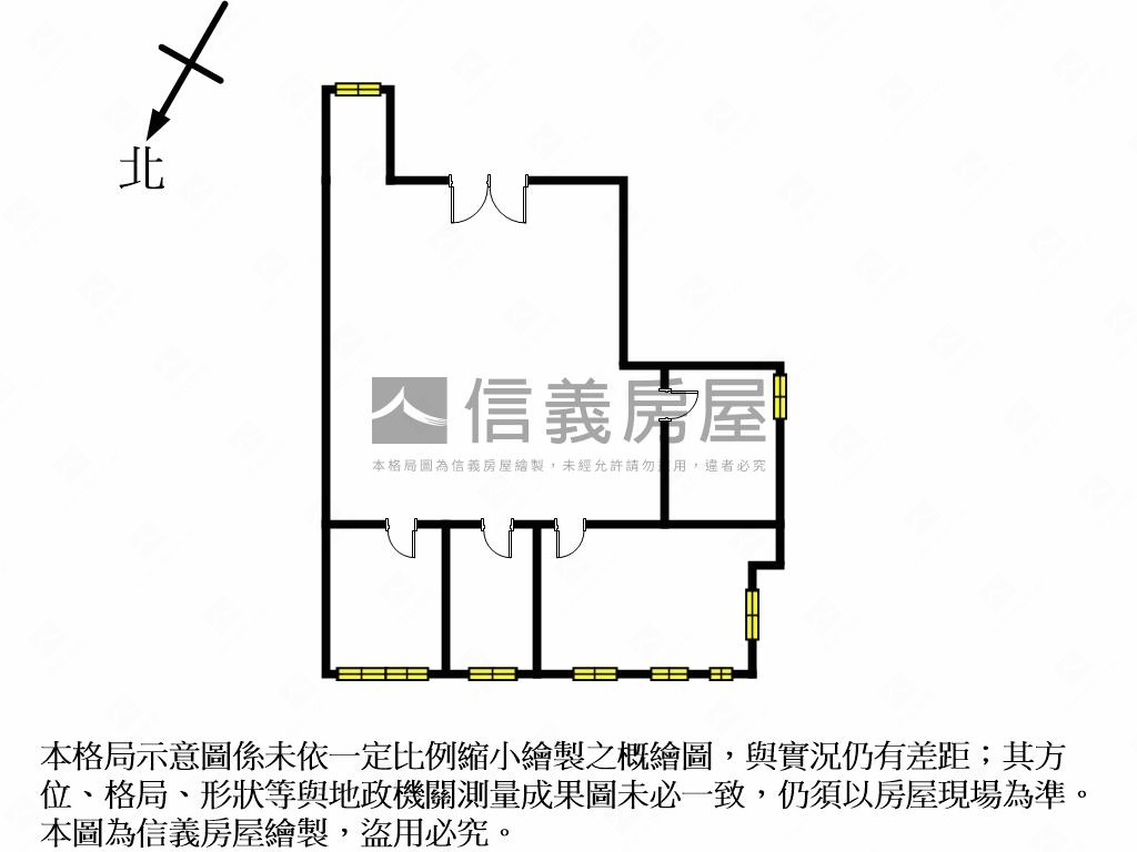 世紀之光辦公四房房屋室內格局與周邊環境