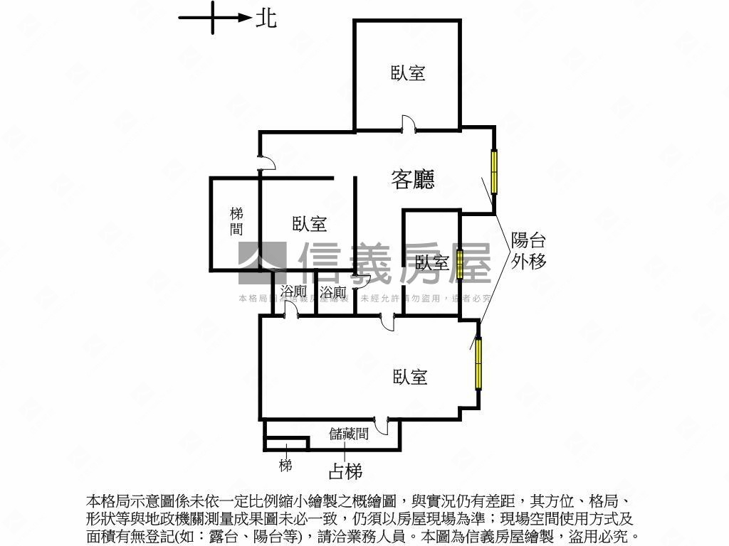 正松江路大空間好利用房屋室內格局與周邊環境