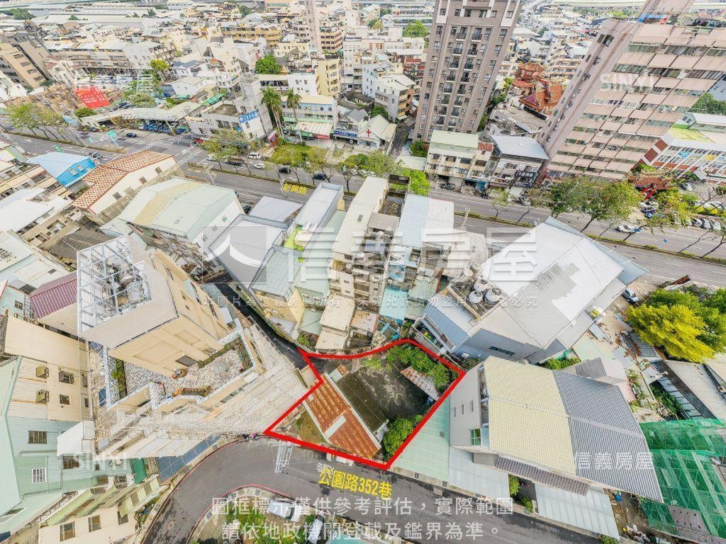 烏日公園路旁住三土地房屋室內格局與周邊環境