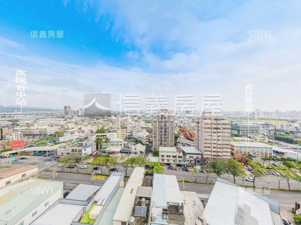 烏日公園路旁住三土地房屋室內格局與周邊環境