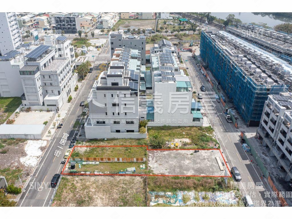 九份子南北向臨路土地房屋室內格局與周邊環境
