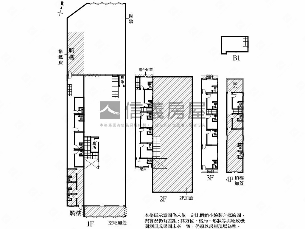 近永大路一段乙工廠房房屋室內格局與周邊環境