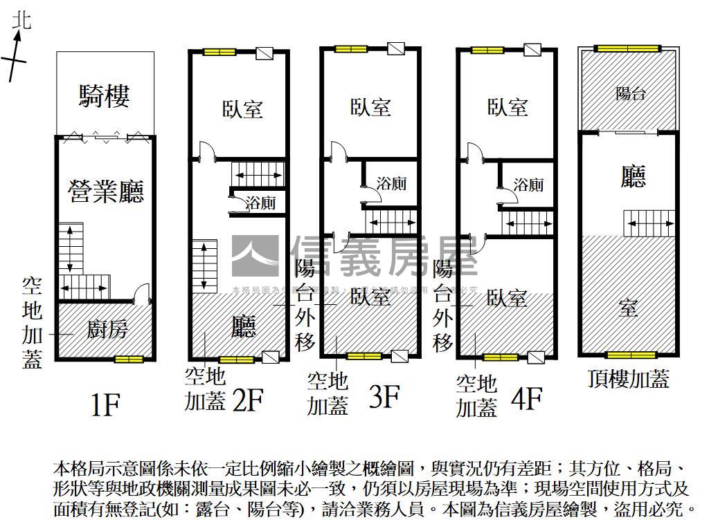 北安路百市金店面房屋室內格局與周邊環境