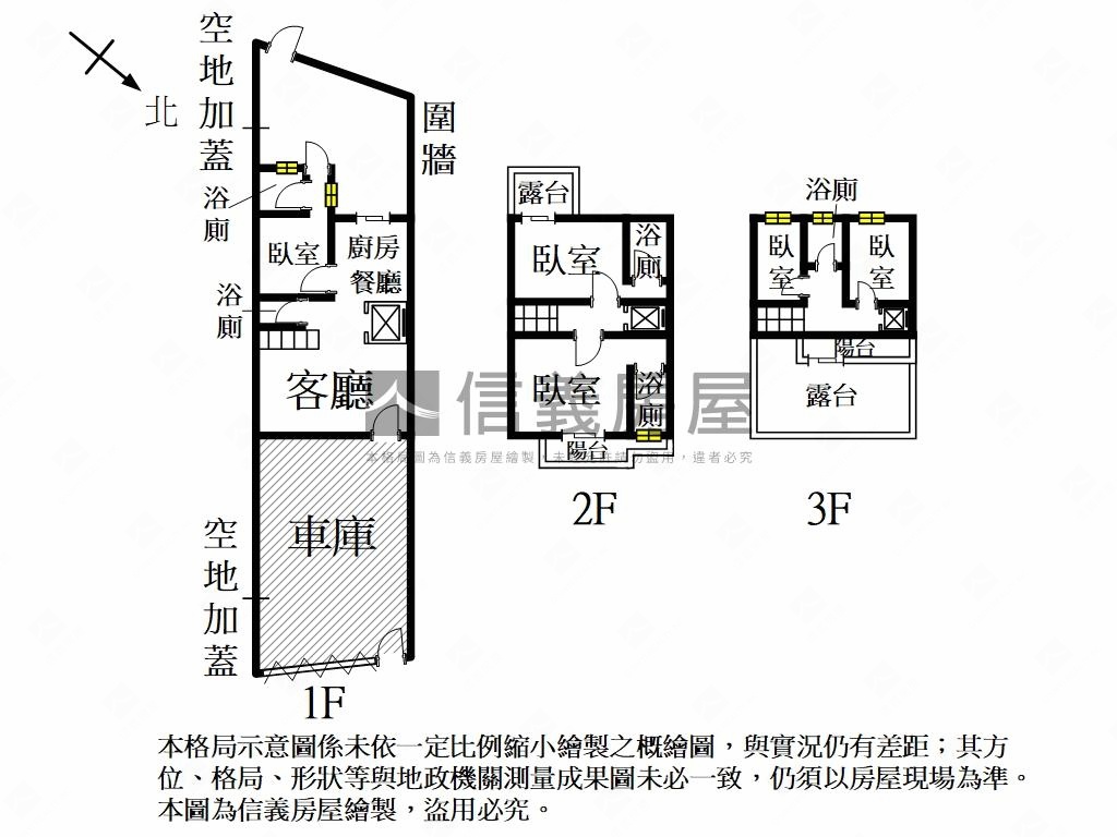 尊爵電梯車墅房屋室內格局與周邊環境