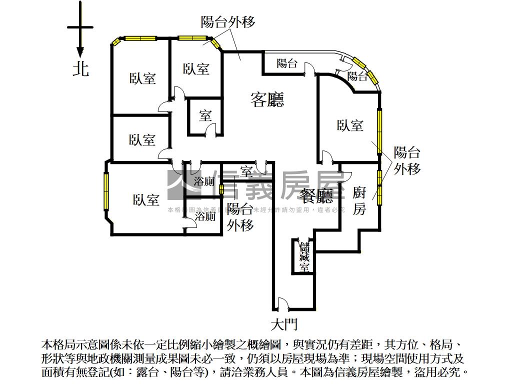 忠孝復興捷運出口美廈房屋室內格局與周邊環境