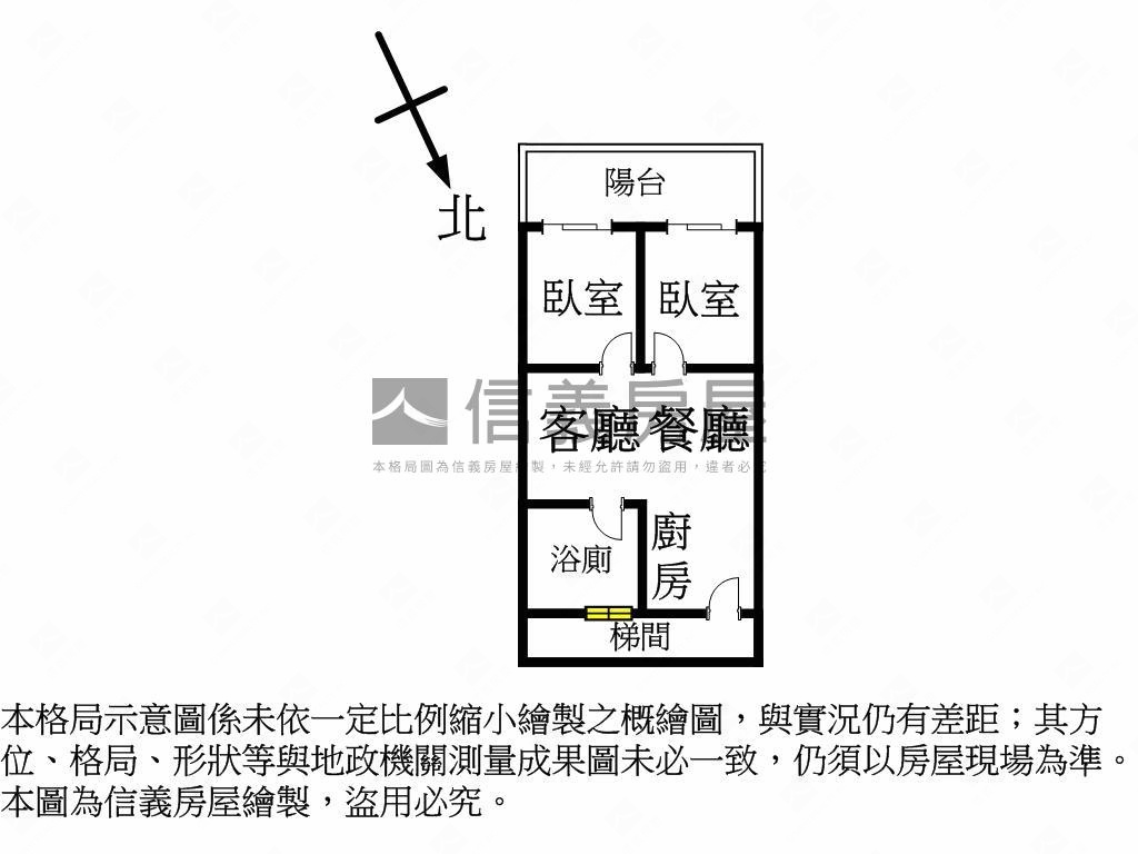 近中華夜市漂亮兩房房屋室內格局與周邊環境