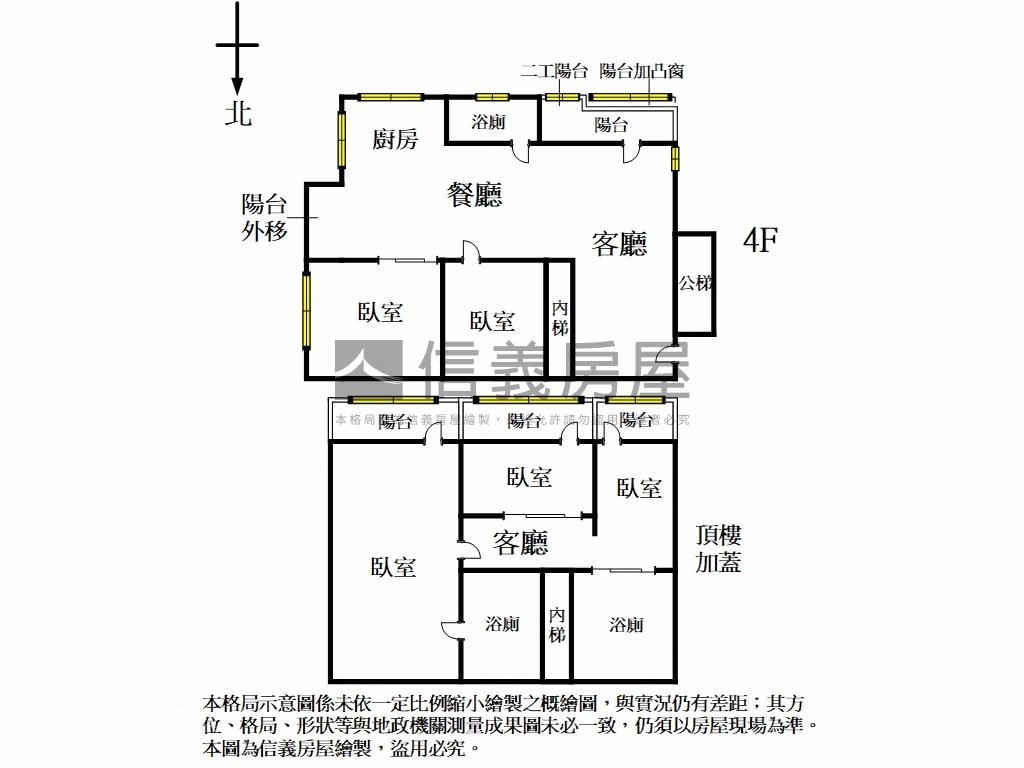 雙敦大空間美公寓房屋室內格局與周邊環境