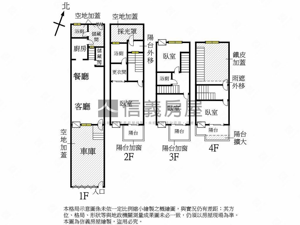 小港大地坪車庫透天房屋室內格局與周邊環境
