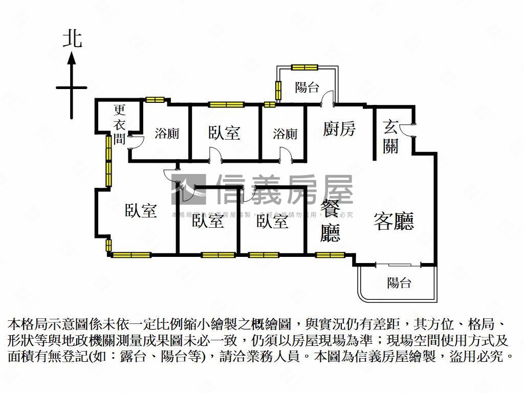 龍寶仁美臻邸．四房三車位房屋室內格局與周邊環境
