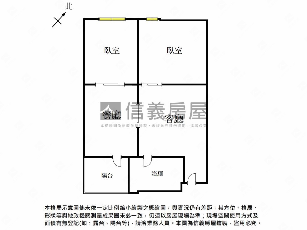 大傳ＷＨ３｜質感仛寂兩房房屋室內格局與周邊環境