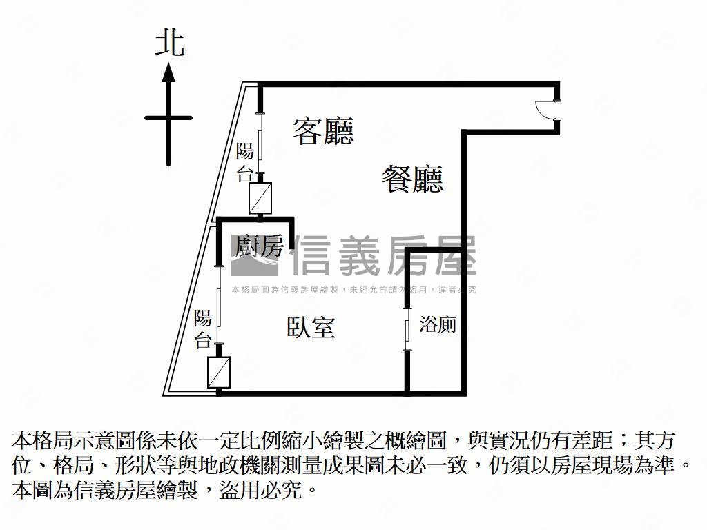 近輕軌小資成家採光宅房屋室內格局與周邊環境