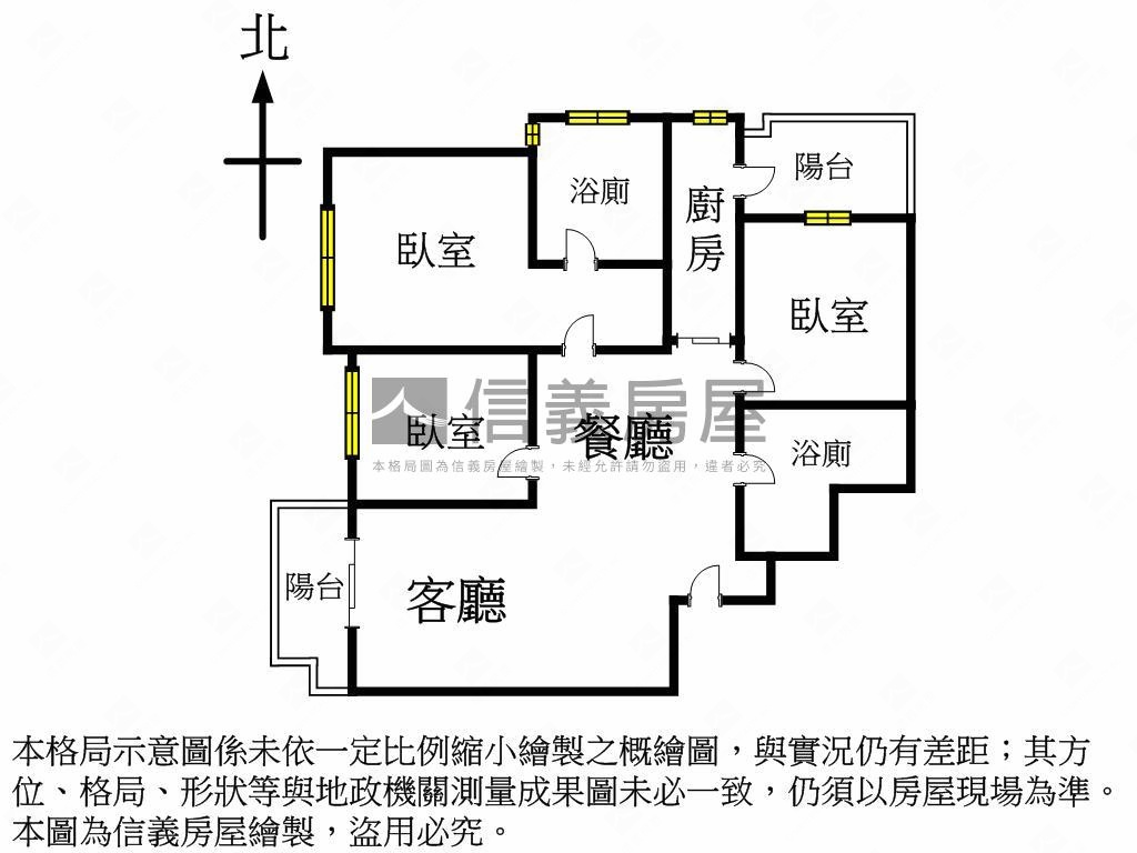 稀有印象法藍大三房車位房屋室內格局與周邊環境