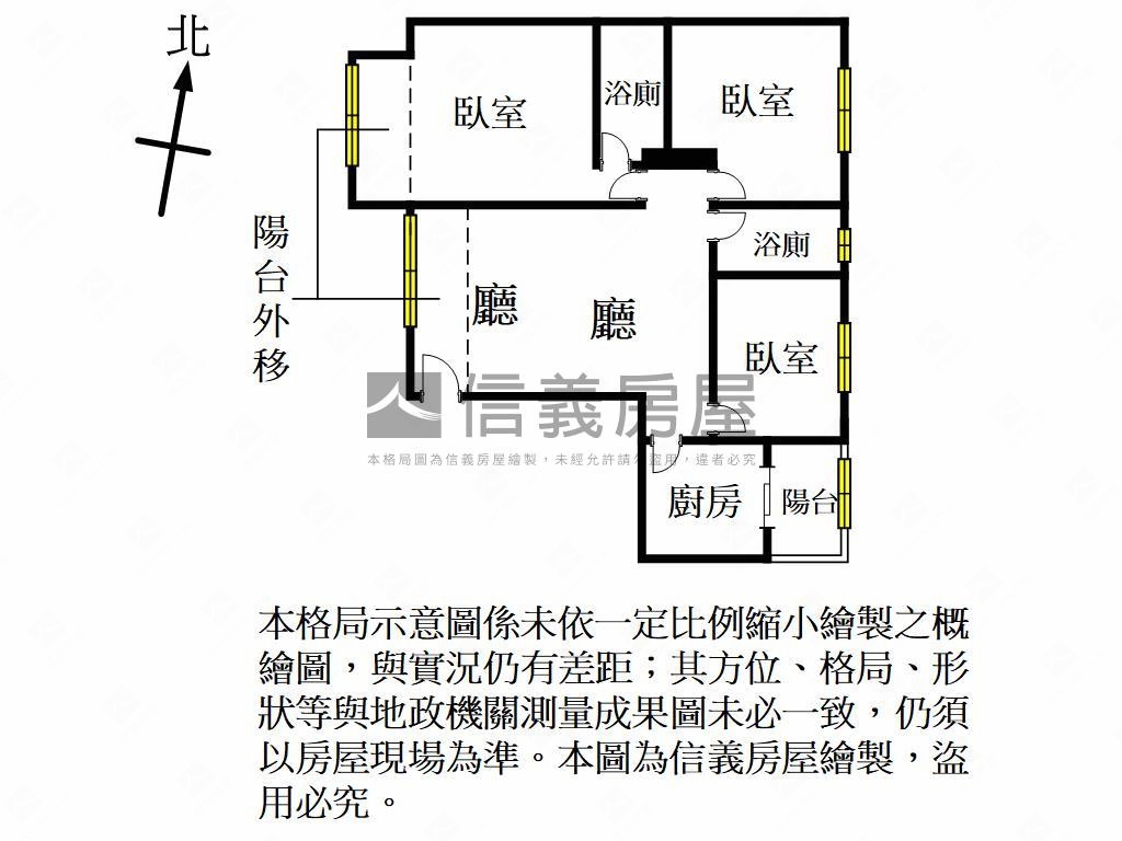 春日路ＲＶ生活館三房車位房屋室內格局與周邊環境