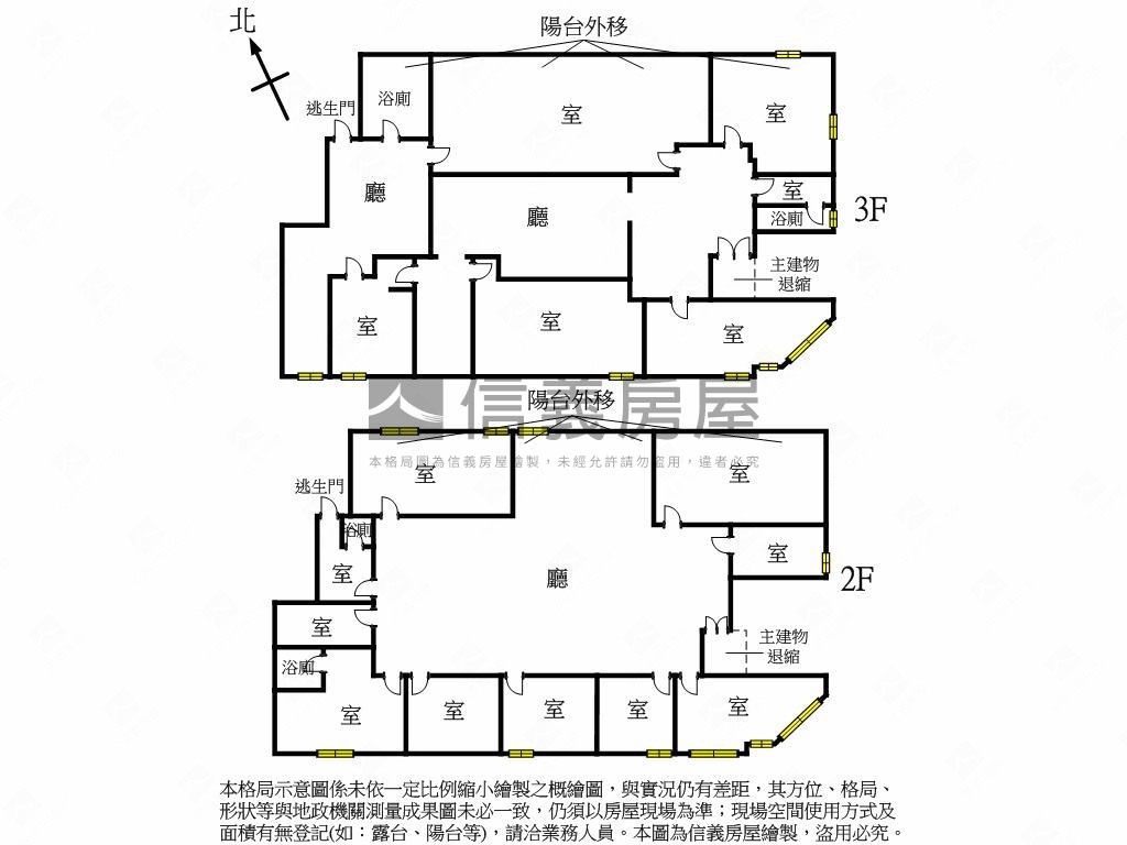 西門雙層百坪大辦公房屋室內格局與周邊環境