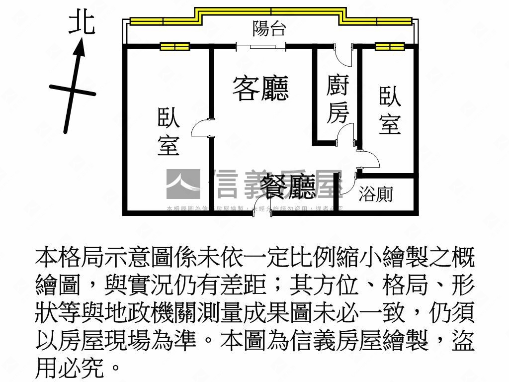 國泰巴黎花都高樓２房房屋室內格局與周邊環境