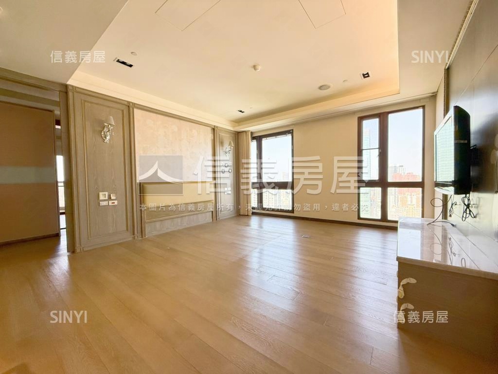 勤美首席三車位帝王戶房屋室內格局與周邊環境