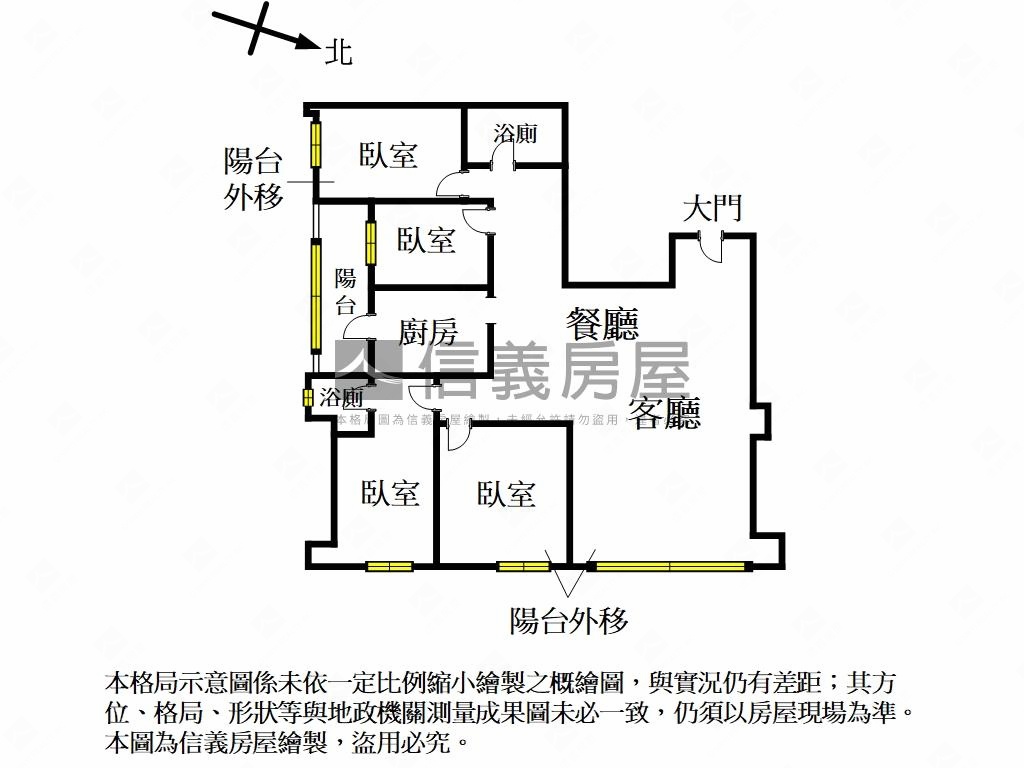 理想大第大四房房屋室內格局與周邊環境