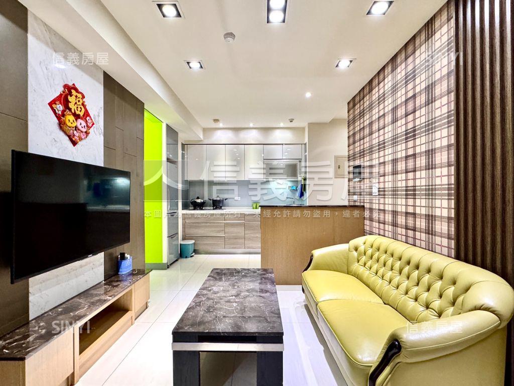 巨蛋瑞豐裝潢兩房平移車位房屋室內格局與周邊環境