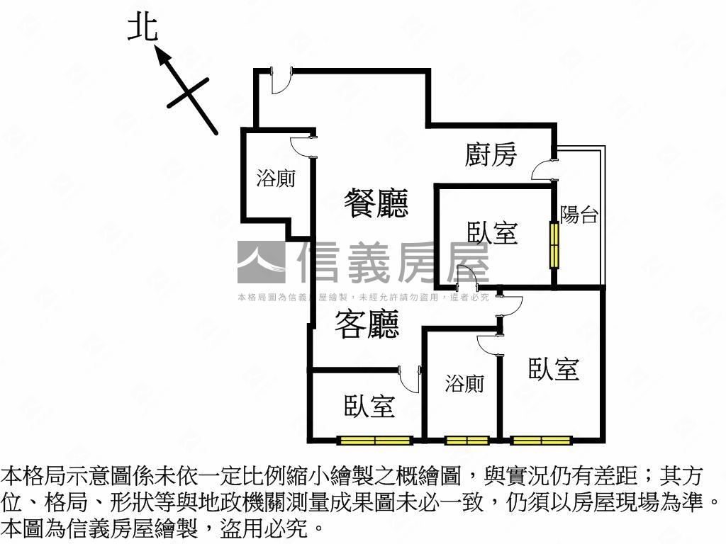 富來舞綻三房坡平車位房屋室內格局與周邊環境