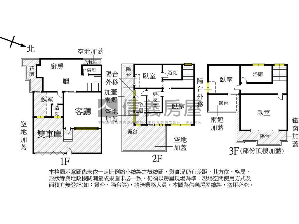 公園首排霸氣庭院雙車墅房屋室內格局與周邊環境