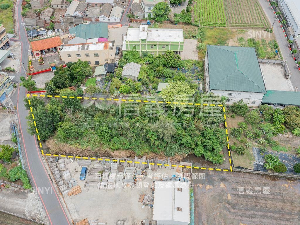 伸港臨路美農地房屋室內格局與周邊環境
