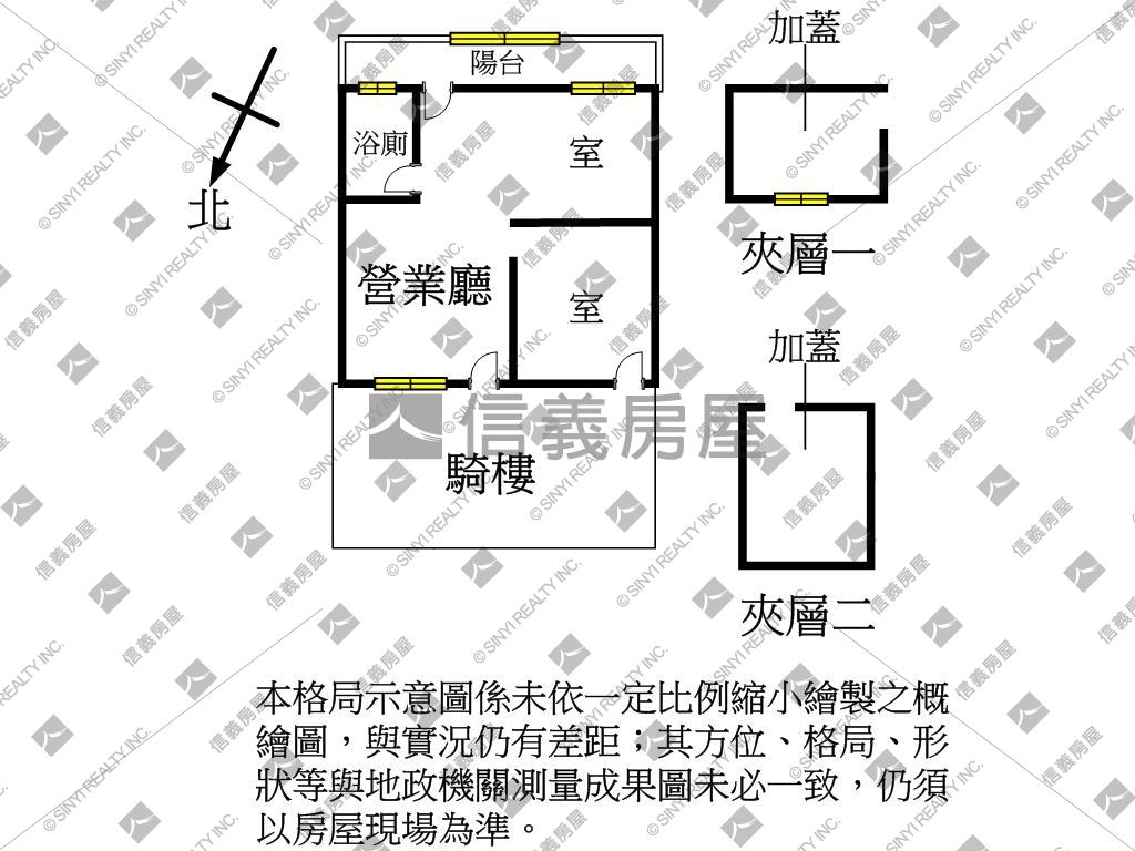 藝文·世紀風華店面含車位房屋室內格局與周邊環境