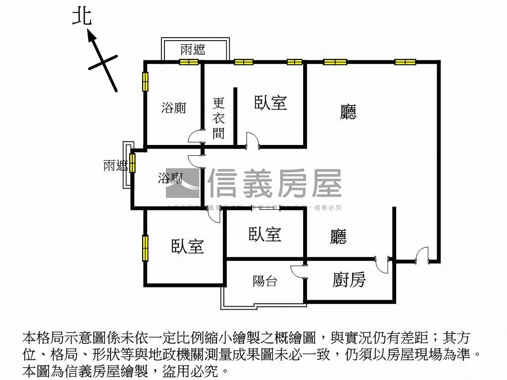 京城大苑山景三房雙平車房屋室內格局與周邊環境
