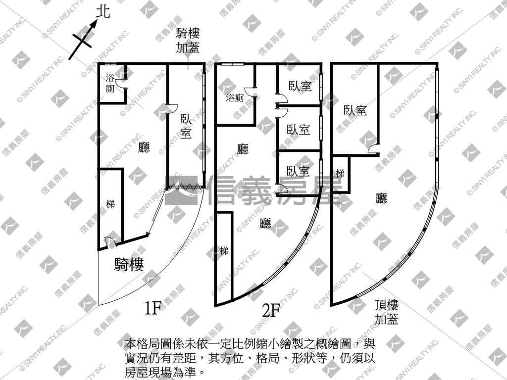 金龍北投關渡透天金店面房屋室內格局與周邊環境