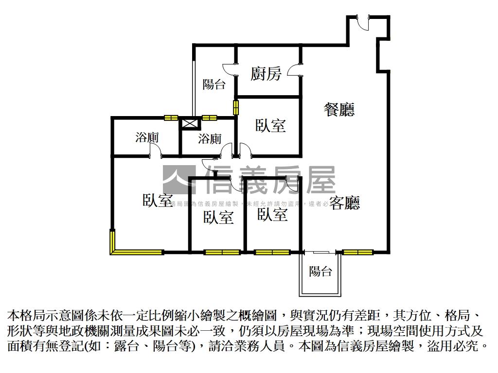 德杰宇森璽高樓稀有景觀戶房屋室內格局與周邊環境