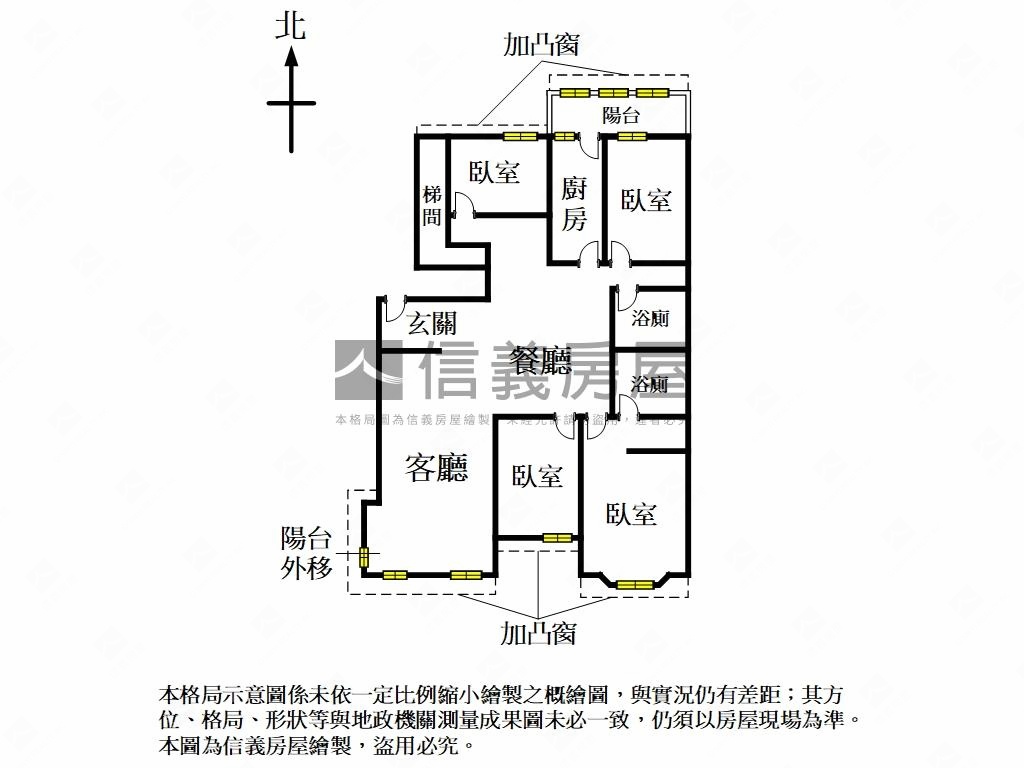 台北帝王精美四房房屋室內格局與周邊環境
