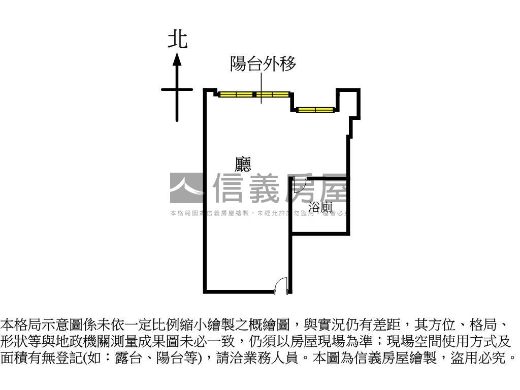 景安ＹＳＬ後棟小資宅房屋室內格局與周邊環境