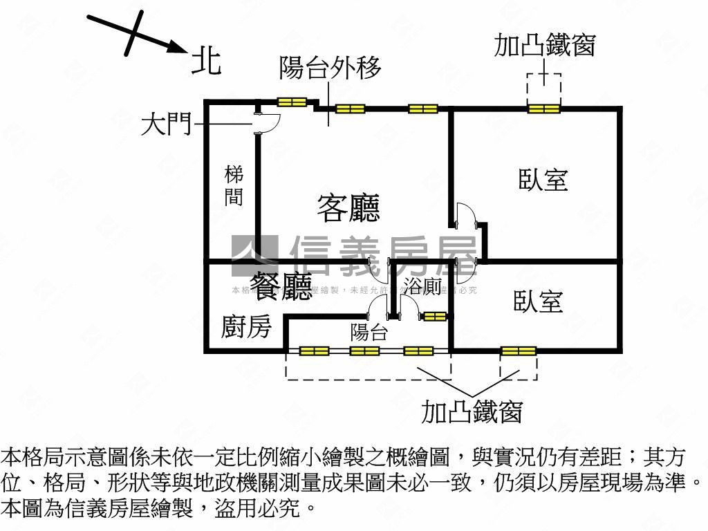 乘著陽光大明街美寓房屋室內格局與周邊環境