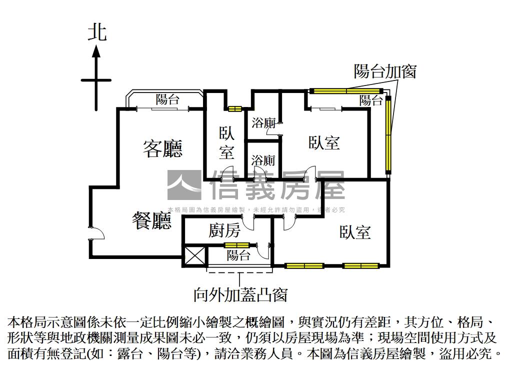 民生社區東方電梯三房車位房屋室內格局與周邊環境