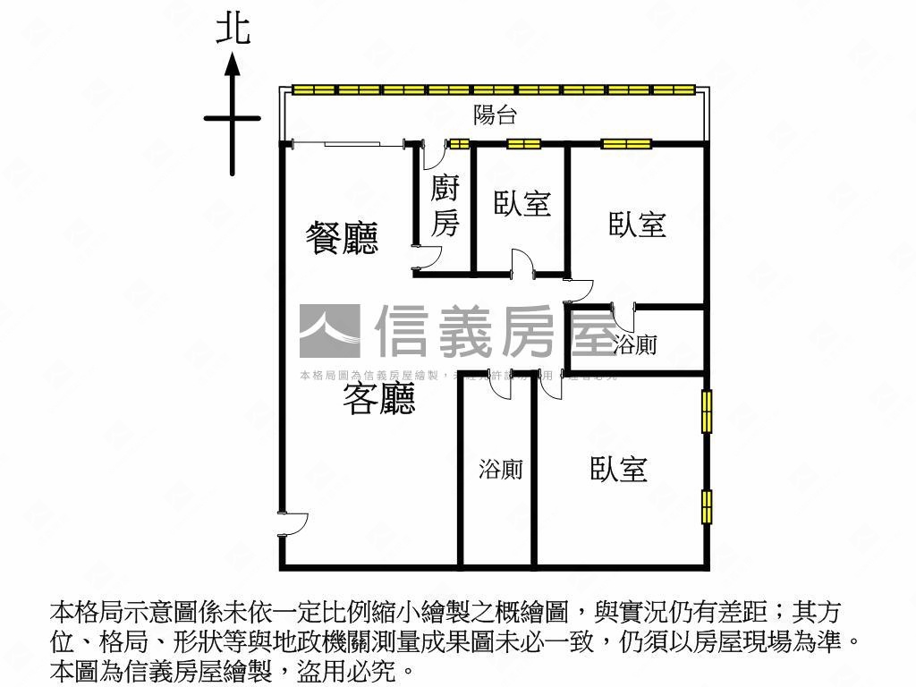 近美術館五權路三房ღ平車房屋室內格局與周邊環境