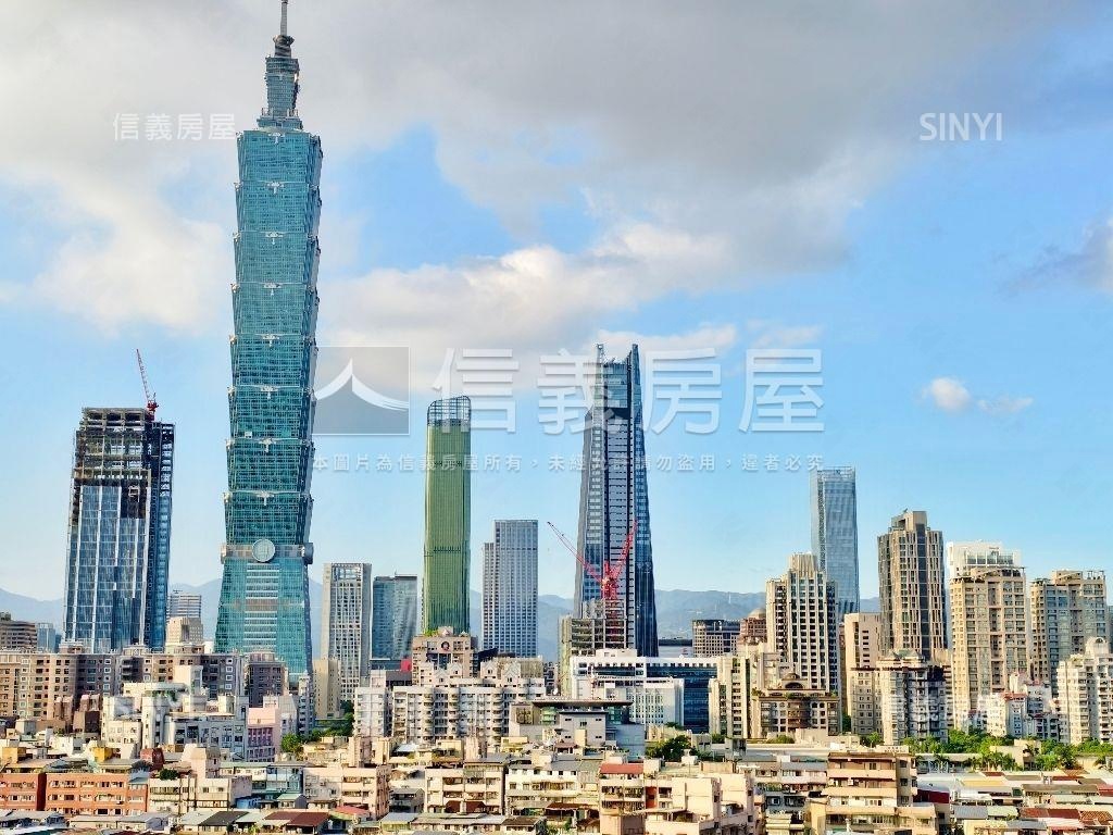 信義高樓景觀露台３房房屋室內格局與周邊環境