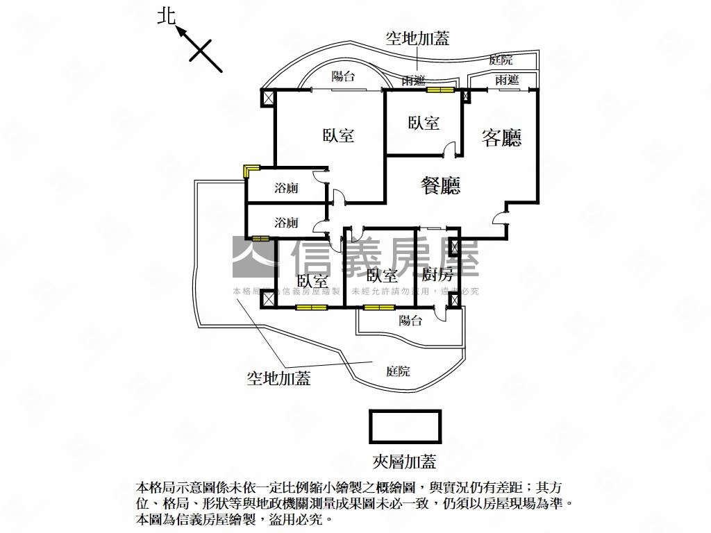 東方麗池＊挑高一樓庭院戶房屋室內格局與周邊環境